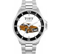 Toff London Orologio da auto berlina esecutivo marrone TLWL-2237