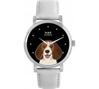 Toff London Orologio da cane testa di beagle