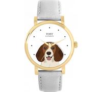 Toff London Orologio da cane testa di beagle
