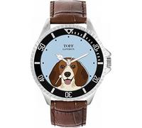 Toff London Orologio da cane testa di beagle