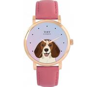 Toff London Orologio da cane testa di beagle