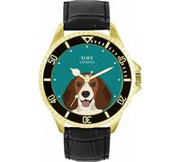 Toff London Orologio da cane testa di beagle