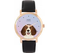 Toff London Orologio da cane testa di beagle