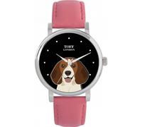 Toff London Orologio da cane testa di beagle