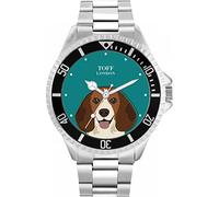 Toff London Orologio da cane testa di beagle