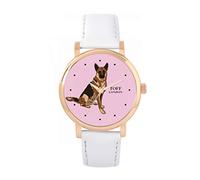 Toff London Orologio da pastore tedesco marrone