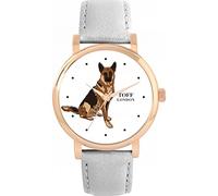 Toff London Orologio da pastore tedesco marrone