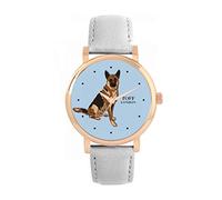 Toff London Orologio da pastore tedesco marrone