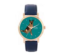 Toff London Orologio da pastore tedesco marrone