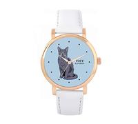 Toff London Orologio gatto blu russo