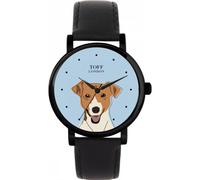 Toff London Orologio Jack Russell Terrier Orologio da donna 38mm Cassa 3atm Resistente all'acqua Movimento al quarzo progettato su misura Lusso Alla moda