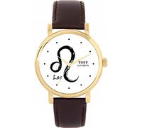 Toff London Orologio Leo bianco