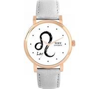Toff London Orologio Leo bianco