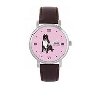 Toff London Orologio per cani Brown Staffordshire Bull Terrier