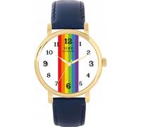 Toff London Orologio Pride Linear con numeri arabi bianchi