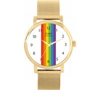 Toff London Orologio Pride Linear con numeri arabi bianchi