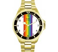 Toff London Orologio Pride Linear con numeri arabi bianchi