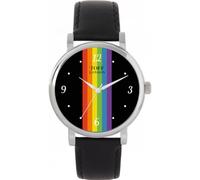 Toff London Orologio Pride Linear con numeri arabi neri