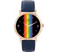 Toff London Orologio Pride Linear con numeri arabi neri