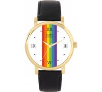 Toff London Orologio Pride Linear con numeri romani bianchi
