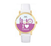 Toff London Orologio Purple London City Skyline