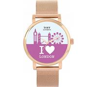 Toff London Orologio Purple London City Skyline