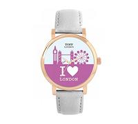 Toff London Orologio Purple London City Skyline