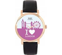Toff London Orologio Purple London City Skyline