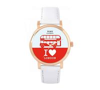 Toff London Orologio Red Double Decker Bus
