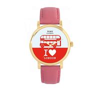 Toff London Orologio Red Double Decker Bus