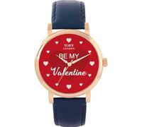 Toff London Orologio rosso Be My Valentine