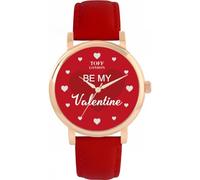 Toff London Orologio rosso Be My Valentine