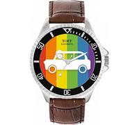 Toff London Orologio taxi bianco multicolore