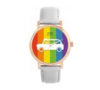 Toff London Orologio taxi bianco multicolore