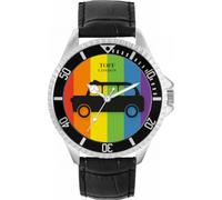 Toff London Orologio taxi nero multicolore