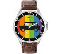Toff London Orologio taxi nero multicolore