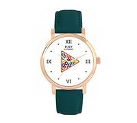 Toff London Pool Orologio con numeri romani Orologio da donna 38 mm Cassa 3 atm Resistente all'acqua Movimento al quarzo progettato su misura Lusso alla moda