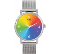 Toff London Pride Ombre Numeri arabi Orologio da donna 38mm Cassa 3atm Resistente all'acqua Design personalizzato Movimento al quarzo Di lusso Alla moda