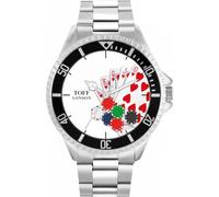 Toff London Royal Flush Cards and Chips Poker Watch