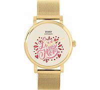 Toff London Signore, ti amo, mamma, orologio con cuori