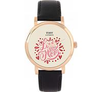 Toff London Signore, ti amo, mamma, orologio con cuori