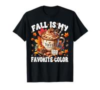 Toffee Coffee Mug for Autumn Women Fall Is My Favorite Color Maglietta