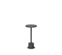 Toffee pt d160 h025 nero lampada da terra LED IP65