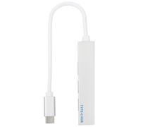 Tofficu 1 Hub USB Tipo C Alluminio con Porte Adattatore per e Laptop Design Elegante e Portatile Condivisione Facile per Famiglia e