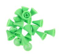 Tofficu 1 Set Cappuccio Dell'ago all'Uncinetto Accessori Cucito Accessori per Cucito Copertina Mini Tappi Protettivi per La Tappi di Punta per Ferri da Maglia Green 20 Pezzi