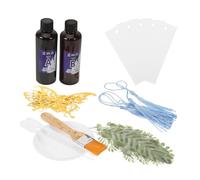 Tofficu 1 Set di Materiali per Tappo per Lavabo per Bici Elettrica Vasi Tappeto Impermeabile Meccanismi di Uscita Irrigatori A Pellicola Gel Decorazione Deformabile
