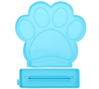 Tofficu 1 set di stampi per caramelle riutilizzabili a forma di zampa di cane, in silicone, pratiche forme per foto fai da te