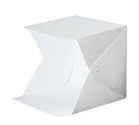 Tofficu 1 Set Fotografica Portatile con Fondali Colorati Soft Box per Riprese Professionali Cosmetici e Altri Oggetti Facile Montare e Riporre