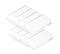 Tofficu 1 Set Livellatori Trasparenti Per Cunei Regolabili Per Livellare Stabilizzare E Domestici 8 Pezzi