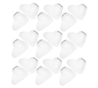 Tofficu 10 Paia Copriscarpe Impermeabili Trasparenti Antiscivolo in Plastica Protezione Rinforzata per Scarpe da Pioggia Adatti Scarpe Sportive e Eleganti per attività Outdoor